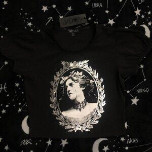 Dolls Kill Immortal Bones Baby Tee